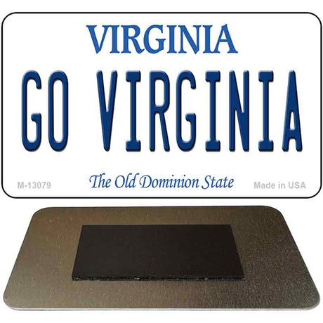 Go Virginia Novelty Metal Magnet M-13079