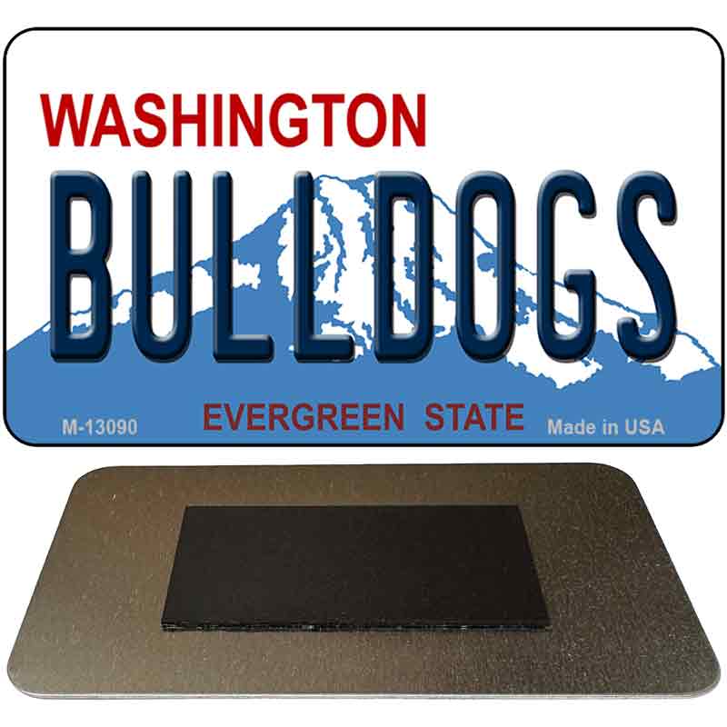 Bulldogs Novelty Metal Magnet M-13090