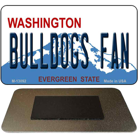 Bulldogs Fan Novelty Metal Magnet M-13092