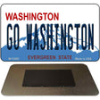 Go Washington Novelty Metal Magnet M-13093