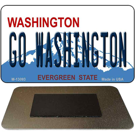 Go Washington Novelty Metal Magnet M-13093