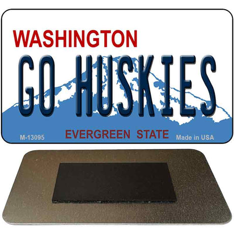 Go Huskies Novelty Metal Magnet M-13095