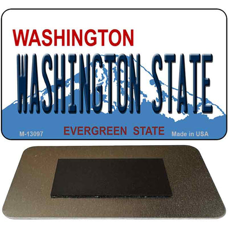 Washington State Novelty Metal Magnet M-13097