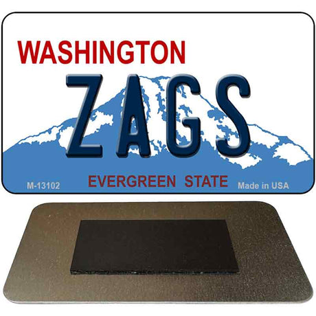 Zags Novelty Metal Magnet M-13102