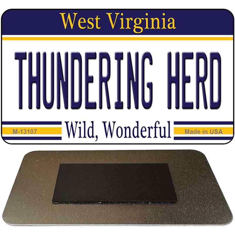 Thundering Herd Novelty Metal Magnet M-13107