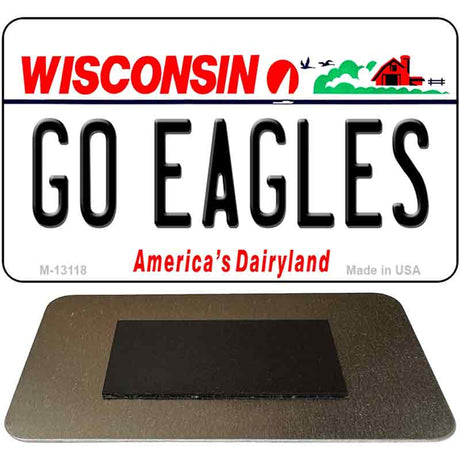 Go Eagles Novelty Metal Magnet M-13118