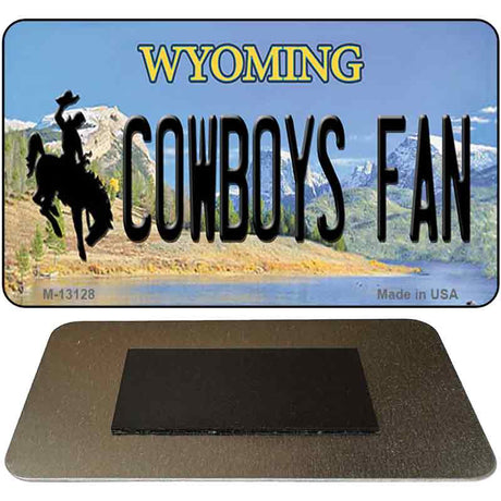 Cowboys Fan Novelty Metal Magnet M-13128