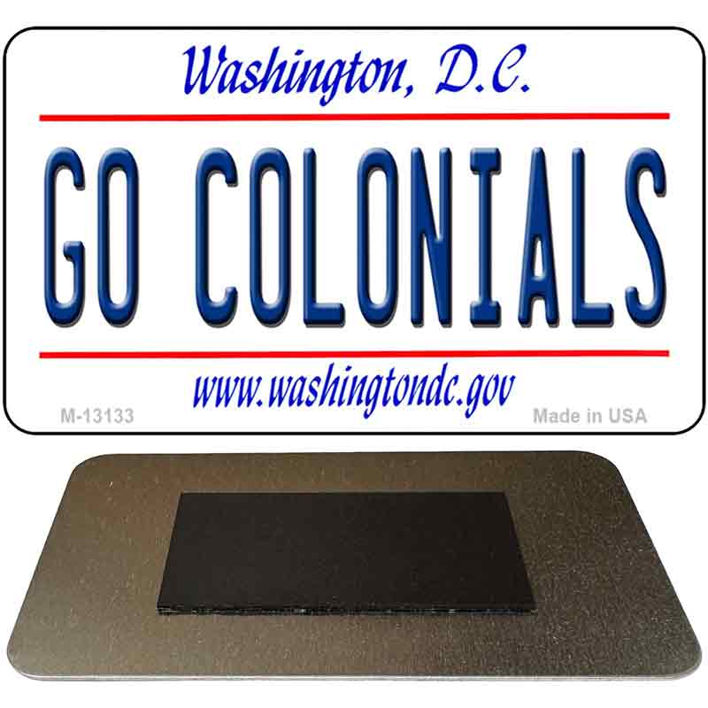 Go Colonials Novelty Metal Magnet M-13133