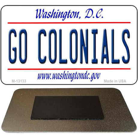 Go Colonials Novelty Metal Magnet M-13133