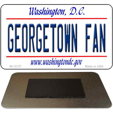 Georgetown Fan Novelty Metal Magnet M-13137