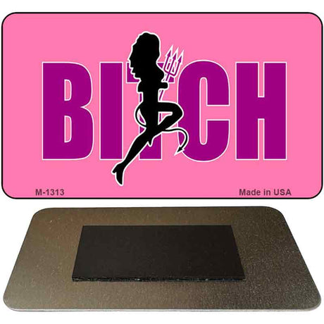 She-Devil Bitch Novelty Metal Magnet M-1313