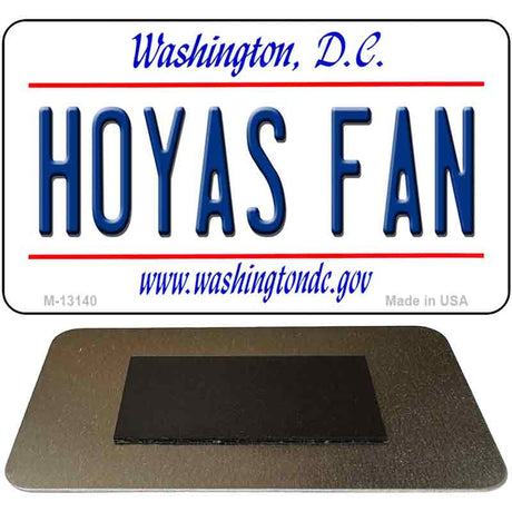 Hoyas Fan Novelty Metal Magnet M-13140