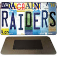 Raiders Strip Art Novelty Metal Magnet M-13154