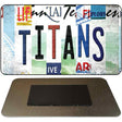 Titans Strip Art Novelty Metal Magnet M-13156