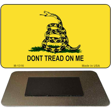 Dont Tread On Me Novelty Metal Magnet M-1316