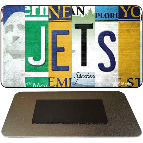 Jets Strip Art Novelty Metal Magnet M-13170