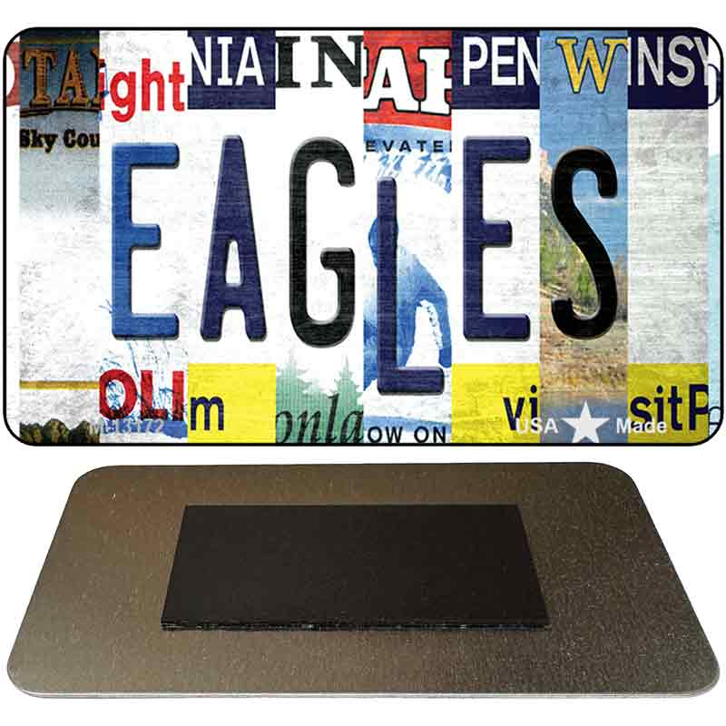 Eagles Strip Art Novelty Metal Magnet M-13172