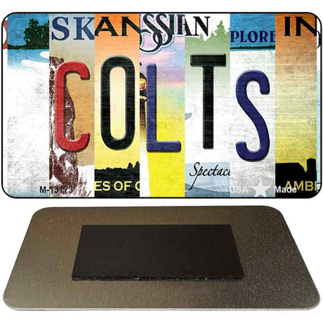 Colts Strip Art Novelty Metal Magnet M-13173