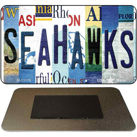 Seahawks Strip Art Novelty Metal Magnet M-13176