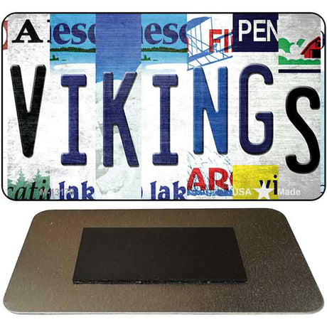 Vikings Strip Art Novelty Metal Magnet M-13178