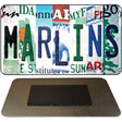 Marlins Strip Art Novelty Metal Magnet M-13193