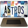 Astros Strip Art Novelty Metal Magnet M-13194