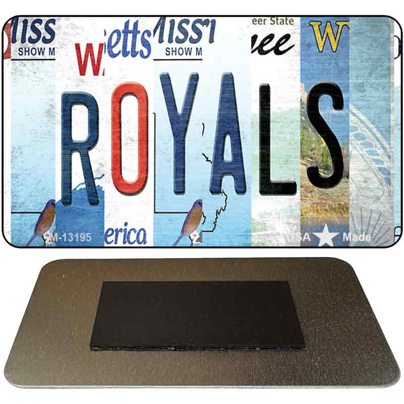 Royals Strip Art Novelty Metal Magnet M-13195