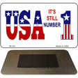 USA Still 1 Novelty Metal Magnet M-131