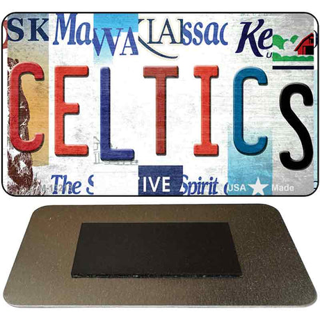 Celtics Strip Art Novelty Metal Magnet M-13213