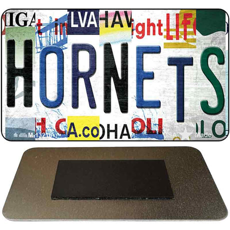 Hornets Strip Art Novelty Metal Magnet M-13216