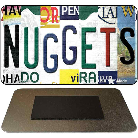 Nuggets Strip Art Novelty Metal Magnet M-13218