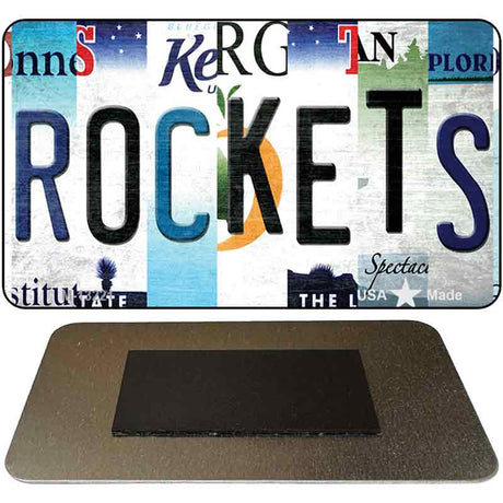 Rockets Strip Art Novelty Metal Magnet M-13221