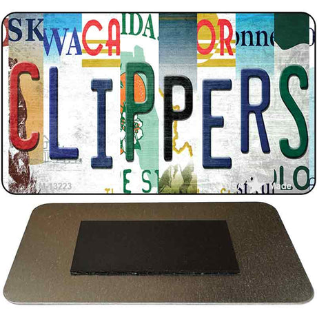 Clippers Strip Art Novelty Metal Magnet M-13223