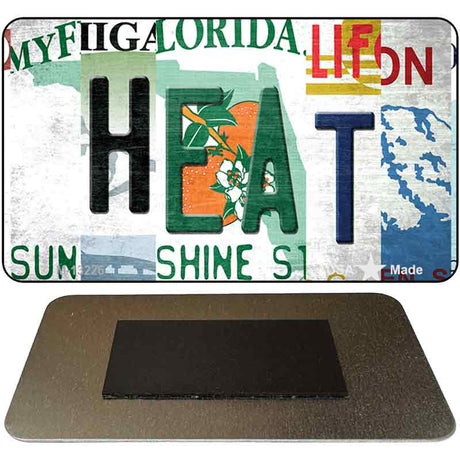 Heat Strip Art Novelty Metal Magnet M-13226