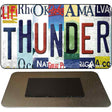 Thunder Strip Art Novelty Metal Magnet M-13231