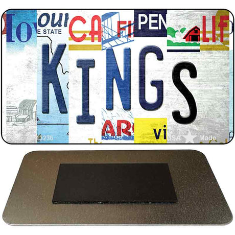 Kings Strip Art Novelty Metal Magnet M-13236