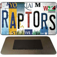 Raptors Strip Art Novelty Metal Magnet M-13238