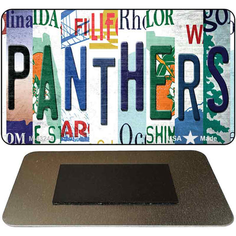 Panthers Strip Art Novelty Metal Magnet M-13244