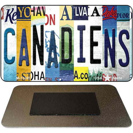 Canadiens Strip Art Novelty Metal Magnet M-13245