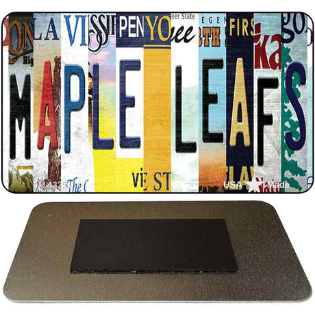 Maple Leafs Strip Art Novelty Metal Magnet M-13253