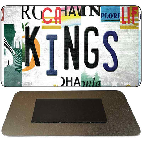 Kings Strip Art Novelty Metal Magnet M-13264