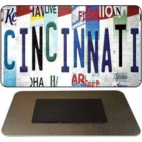 Cincinnati Strip Art Novelty Metal Magnet M-13274