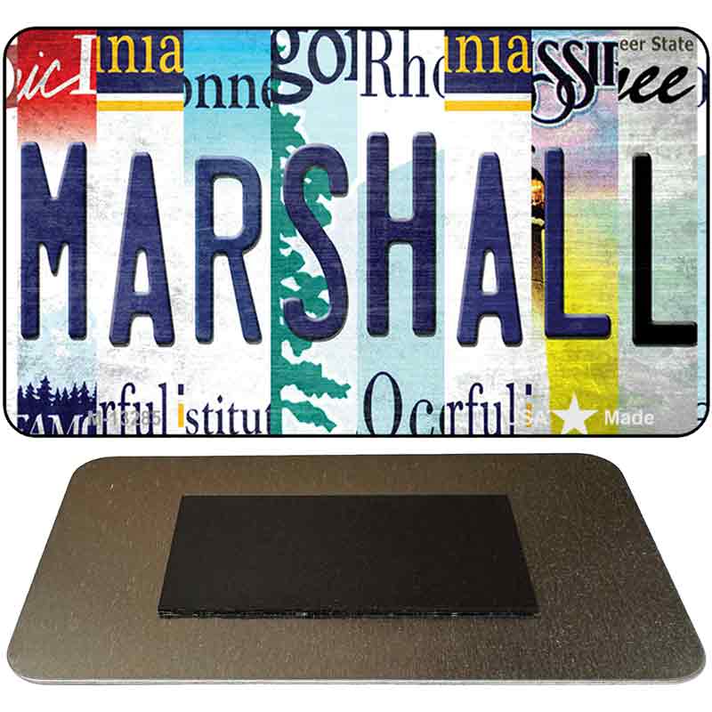 Marshall Strip Art Novelty Metal Magnet M-13285