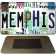 Memphis Strip Art Novelty Metal Magnet M-13286