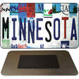 Minnesota Strip Art Novelty Metal Magnet M-13290