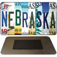 Nebraska Strip Art Novelty Metal Magnet M-13292