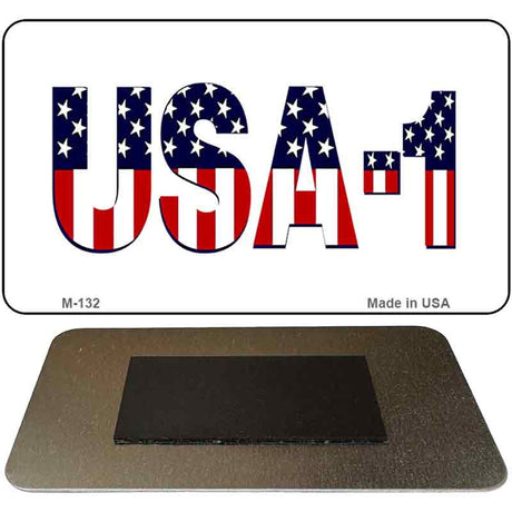 USA-1 Novelty Metal Magnet M-132