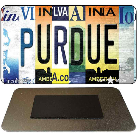 Purdue Strip Art Novelty Metal Magnet M-13307