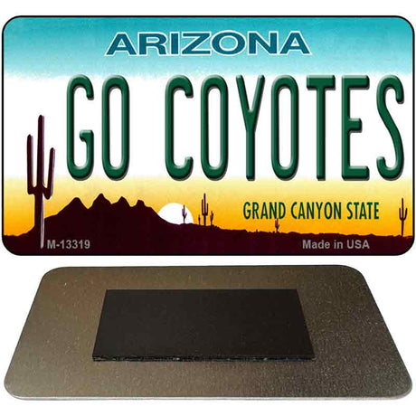 Go Coyotes Novelty Metal Magnet M-13319