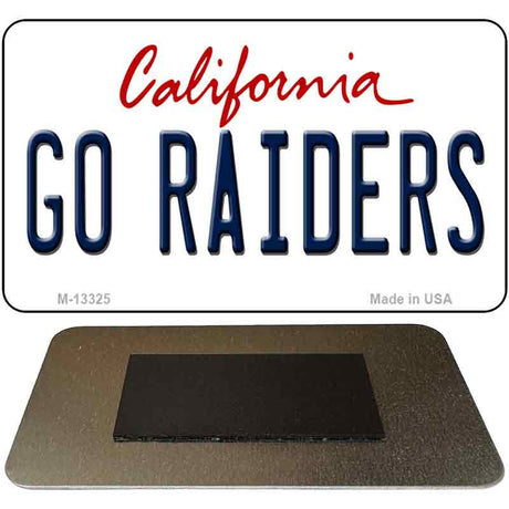 Go Raiders Novelty Metal Magnet M-13325